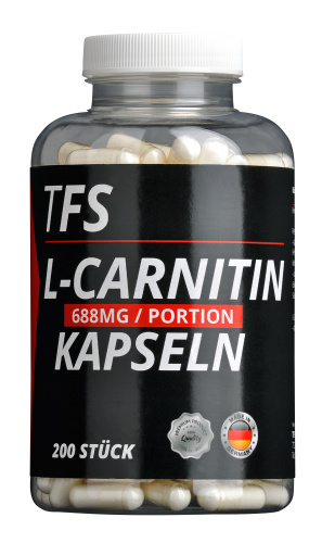 TFS Labs L-Carnitin Caps, 200 Caps