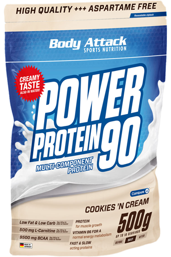 Body Attack Power Protein 90, 500g