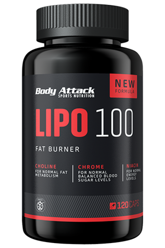 Body Attack Lipo 100, 120 Kapseln